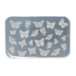 3D Art Mold with Variety of Patterns Template Carving Sticker Stencil Tools Moulds for Nail Enthusiasts and Salons R3MC