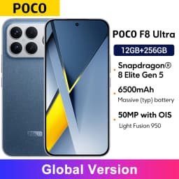 POCO F8 Ultra Global Version Snapdragon 8 Elite Gen 5 NFC 50MP camera 6.9" 120Hz display 6500mAh battery Smartphone