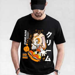 Tails The Fox 0319 Shadow the Hedgehog Gift t shirt for Anime lover Cartoon Sonic Graphic Tee Y2K clothes All size Tops S-6XL