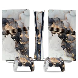 Skin Sticker for PS5 Pro Digital Edition Vinyl Decal Full Skin Cover Protective Wrap for Console Controller