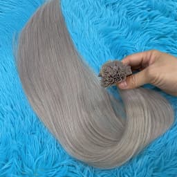 K Tip Hair Extensions Keratin Human Hair 14A Fusion Hair Extension Italy Keratin Glue Machine Remy 12-24inch 30 50G/pack
