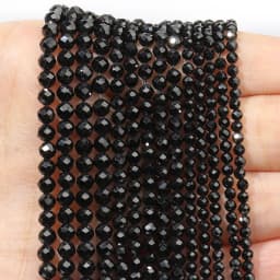 Natural Pink Opal Stone Beads Faceted 2mm 3mm 4mm Round Loose Beads Diy Bracelet Necklace Jewelry Making Accessories