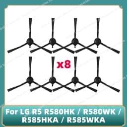 Compatible For LG R5 R580HK / R580WK / R585HKA / R585WKA Robot Vauccm Cleaner Main Side Brush Mop Cloth Hepa Filter Spare Parts