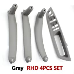 RHD Right Hand Driver Interior Door Armrest Leather Pull Handle Full Set For BMW X5 X6 E70 E71 E72 2007-2014