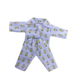 Doll Clothes Multi-Print Pajama Daily Outfit Fit 18Inch American&43CM Born Baby Doll Accessories,Girl Gifts Toy Festival Gifts