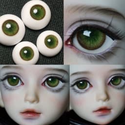 New Resin Eyes Doll Eyeball For 1/6 1/8 1/3 BJD Doll OB11 DIY Handmade Eyeball 10mm/12mm/14mm/16mm Doll Accessories Eyeball Gift