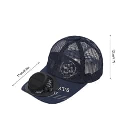 Solar Fan Caps Baseball Hats with Fans Baseball Hat Fan Hat Breathable Beach Hat Cooling Fan Cap UV Protection Hats