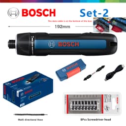 BOSCH GO 3/4 Cordless Screwdriver 3.6/4V Lithiumion Battery Rechargeable Cordless Drill with Box Bosch GO3 Professional Tool Set