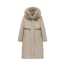 2026 New Double-sided Wear Parkas Women's Winter Fleece Cotton-padded Jacket X-long Overcoat Faux Mink Fur Thicken Hooded Coats