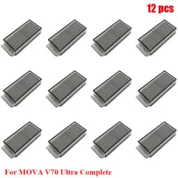Compatible Fit For MOVA V70 Ultra Complete Vacuum Cleaner Replacement Parts Main Roller Side Brush HEPA Filter Mop Cloth Spare