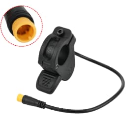 300X Throttle for Electric Bicycle Scooter Thumb Accelerator 24V 36V 48V 72V Right/Left Hand Universal Accessory