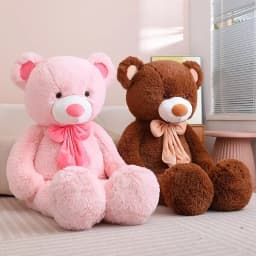 5 Colors Creative Big Size Bear Plush Toy Giant Stuffed Animals Soft Sleep Hug Pillow Baby Dolls Birthday Valentines Day Gift