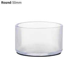 4 Pcs/Set Silicone Pads Transparent Table And Chair Leg PVC Caps Round Bottom Foot Cover Non-slip Furniture Floor Protector Pads
