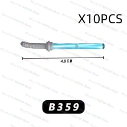MOC Game Anime Cartoon Multi-colored Lightsaber Building Block Toy Children’s Gift Accessory Educational Toy PJB349-365