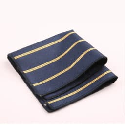 Trendy Striped Floral Brown Pocket Square British Men Formal Handkerchief Suit Shirt Accessories Groom Wedding Party Chest Hanky