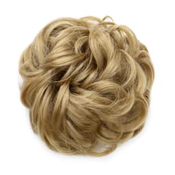 Synthetic Messy Bun Chignon Donut Blonde Brown Color Hair Bun Pad Elastic Hair Rope Rubber Band Hair Extensions for Women