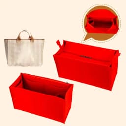 Felt Bag Support Handbag Insert Bag Durable Felt Storage Purse Liner Portable Organization Internal Bag for For LV Onthego