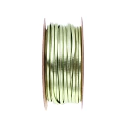 2mm/5mm *15m Matte Light Pu Faux Leather Cord Flat Gold Silver Color Shine Rope for Bracelet Jewelry Beading String Ribbon Craft