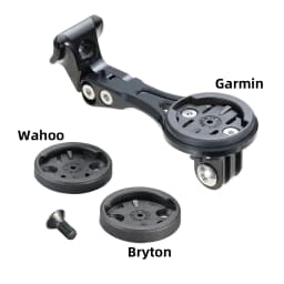 2023 Trek New Madone Integrated Handlebar Garmin Wahoo Bryton Stages Gopro Camera Headlight Combo Mount Holder Bracket Support