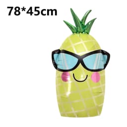 Cartoon Fruit Watermelon Pineapple Orange Birthday Balloons Wedding Holiday Festival Party Decoration Foil Balloon