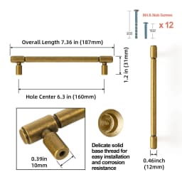 Antique Solid Zinc Alloy Cabinet Pull Furniture Handle Furniture Handle & Knob Drawer Wardrobes Kitchen Handle