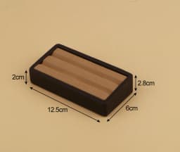 Jewelry Storage Box Gem Box V Groove Diamond Ring Face Bare Stone Color Treasure Bare Diamond Box Counter Sample Display Props