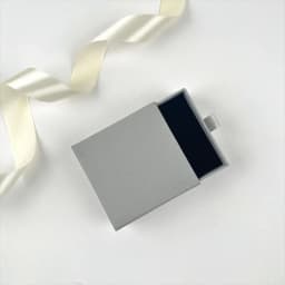1PCS Free Custom Logo Paper Box Necklace Ring Box With Sponge Drawer Box Personalized Exquisite Jewelry Packaging Pack 8*8 10*10