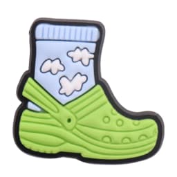 1-43PCS PVC Shoe Charms Flame Clover Eyes Cart Sushi Cup Ghost Tee T-Shirt Hot Dog Buckle Clog Fit Wristbands Accessories
