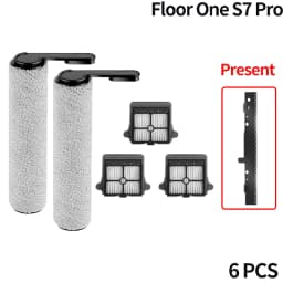 Tineco Floor ONE S7 Pro Cordless Wet Dry Vacuum Cleaner Accessories Brush Roller And HEPA Filter Tank Replacement Spare Parts