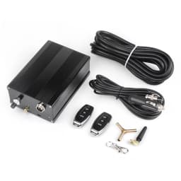 Universal Black Car Exhaust Vacuum Valve Controller Remote Control Of the Exhaust Valve Actuator With Memory 12V