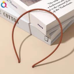 4mm Wide Thin Plastic Plain Headband for Women Girls Matte Hair Bands Teeth Comb DIY Skinny Hair Hoop Sport Hair Accessories