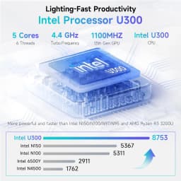 CHUWI MiniBook X 2-in-1 Touch Screen Laptop Intel U300 16GB LPDDR5 512G SSD 10.51"1920x1200 FHD Resolution Ultra-thin Notebook