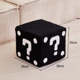 Household Dice Small Stool Shoes Stool Living Room Sofa Stool Children Cartoon Short Stool Net Red Dice Square Bench