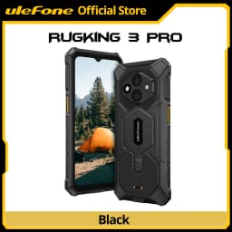 【World Premiere】Ulefone RugKing 3 Pro Rugged Phone 6.56" 120Hz 5700mAh Android 15 Up to 16GB RAM,128GB ROM NFC 4G Global
