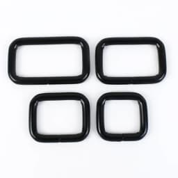 5Pcs Deepeel 13-50mm Metal Ring Buckles for Bags Straps Webbing Belt Connect Clasps Dog Collar Adjust Loop Hook DIY Accessories