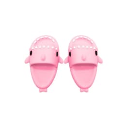 1 pair 1:12 Dollhouse Miniature Things Cute Shark Slippers Doll Shoes Suit For Ob11 1/12 Doll Gsc DOD, YMY Doll Accessories