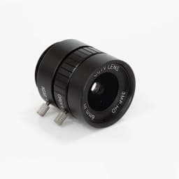 CCTV Lens for Raspberry Pi HQ Camera, Wide Angle CS-Mount Lens, 6mm Focal Length with Manual Focus and Adjustable Aperture