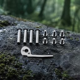 Spring Repair Kit for Leatherman Squirt PS4 and Style PS with Rivet to Screw Conversion and High Carbon Spring