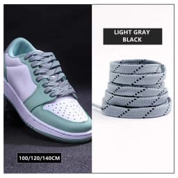New Twill Two-Tone Shoelaces for Sneakers Flat Shoelace Pattern Premium Colorful Shoe Laces Athletic Unisex Shoestring 1pair