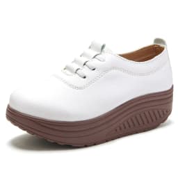 2025 Spring and Autumn New Shoe with One Foot Set, Mom's Shoes Soft and Comfortable Middle Aged and Comfortable Single Shoes