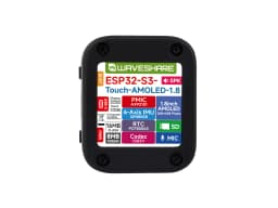 Waveshare ESP32-S3 1.8inch AMOLED Touch Display Development Board, 32-bit LX7 Dual-core Processor, 368×448, ESP32 With Display