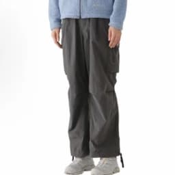 Men Women High Vis Reflective Triangle Multi-Pocket Baggy Wide Leg Trousers Casual Cargo Baggy Trousers Urban Outdoor
