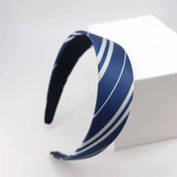 1/4PCS Magic College Wizard Slytherin Costume Cosplay Style Vintage Hair Hoop Striped Girls Silk Headband Accessories