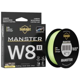 SeaKnight Brand W8 II Series 500M 8 Strands Fishing Line Advanced Braided PE Line Anti-UV Seawater Proof Coating Fishing Line