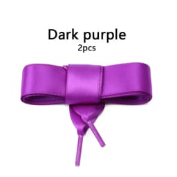 New Ribbon Sneakers Laces Satin Candy Color Double Sided Polyester Smooth 2cm Wide Women Shoes Shoelace Silk Wide Flat Web Lace