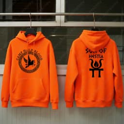 Camp Half Blood Hoodie Fall Winter Essential Half Camp Game Men Women Orange Pullovers Poseidon of Son Halloween Sweatshirt Tops
