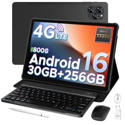DOOGEE Tab G6 Tablet PC 30GB 256GB Dual Speakers 11'' HD Display Unisoc T7250 Widevine L1 8000mAh Battery Android 16 2 in 1 Smart Pad