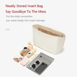 Bag Organizer Insert  For Goyard Tote Bag Lightweight Bag Insert Storage Waterproof Dupont Paper Bag Support Bag Accessories