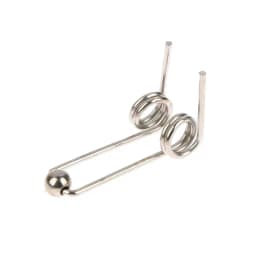 2Pcs/set Wire Diameter 1.2mm Curling Iron Replacement Double Return Torsion Spring Hair Curling Rod Accessories