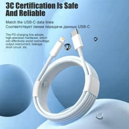 30W For APPLE USB Cable 2M Fast Charging For iPhone 14 12 11 13 Pro Max 8 Plus XS XR Data Line Type C Cables Charger Accessories